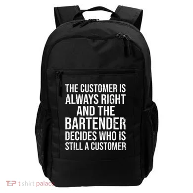 Funny Bartender Backpack