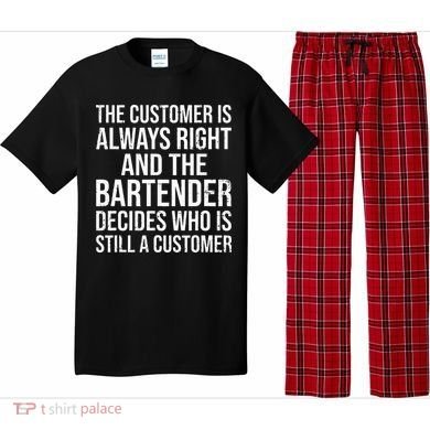 Funny Bartender Pajama Set