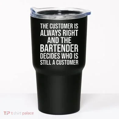 Funny Bartender Tumbler