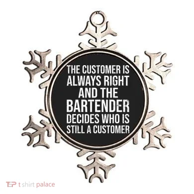 Funny Bartender Ornament