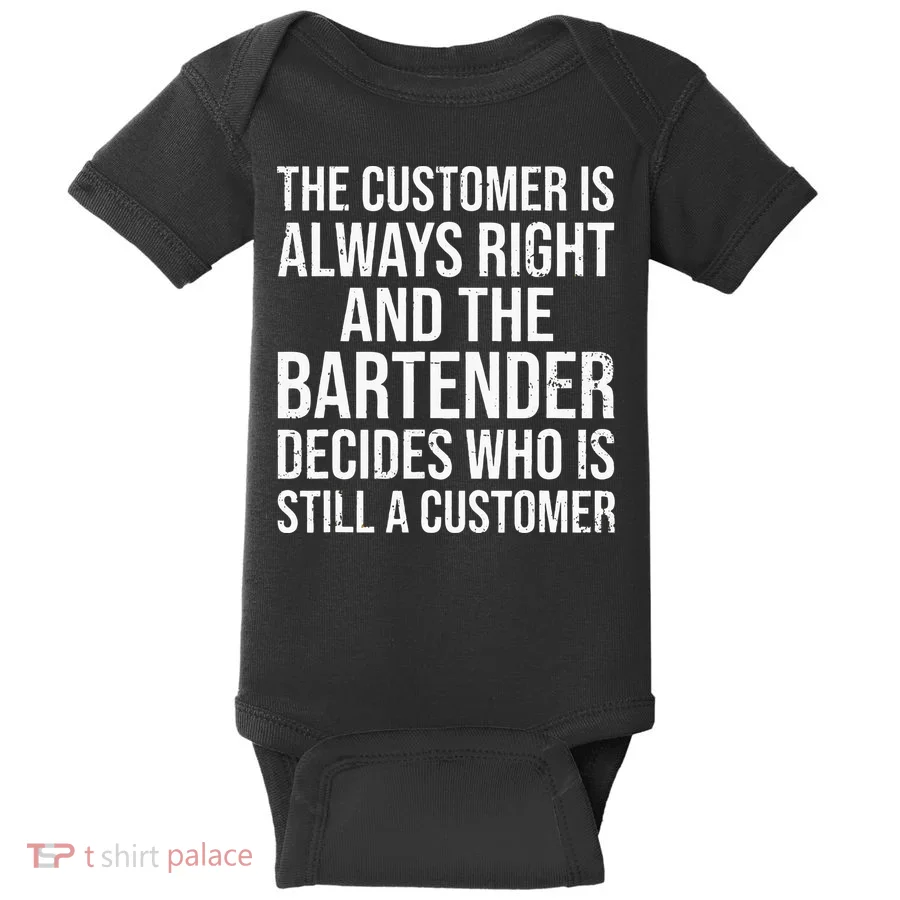 Funny Bartender Baby Bodysuit