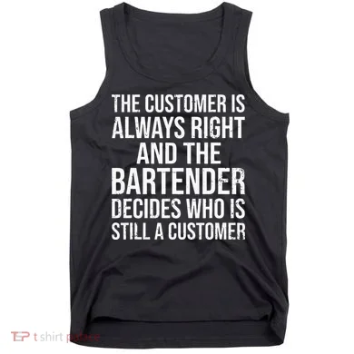 Funny Bartender Tank Top