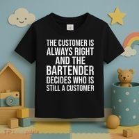 Funny Bartender Toddler T-Shirt thumb 3