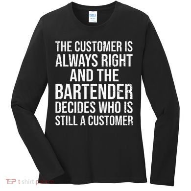 Funny Bartender Women's Long Sleeve Shirt