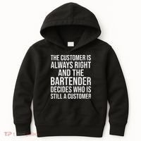Funny Bartender Kids Hoodie thumb 0