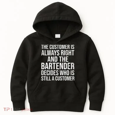 Funny Bartender Kids Hoodie