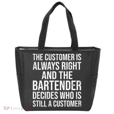 Funny Bartender Tote Bag