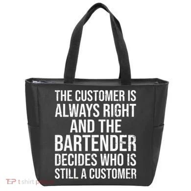Funny Bartender Tote Bag