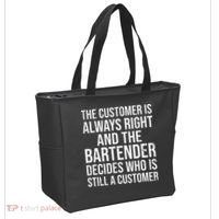 Funny Bartender Tote Bag thumb 2