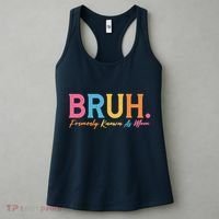 Funny Bruh Formerly Known As Mom Women's Tank Top thumb 3