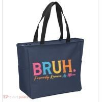 Funny Bruh Formerly Known As Mom Tote Bag thumb 2