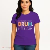 Funny Bruh Formerly Know As Mom Women's T-Shirt thumb 4