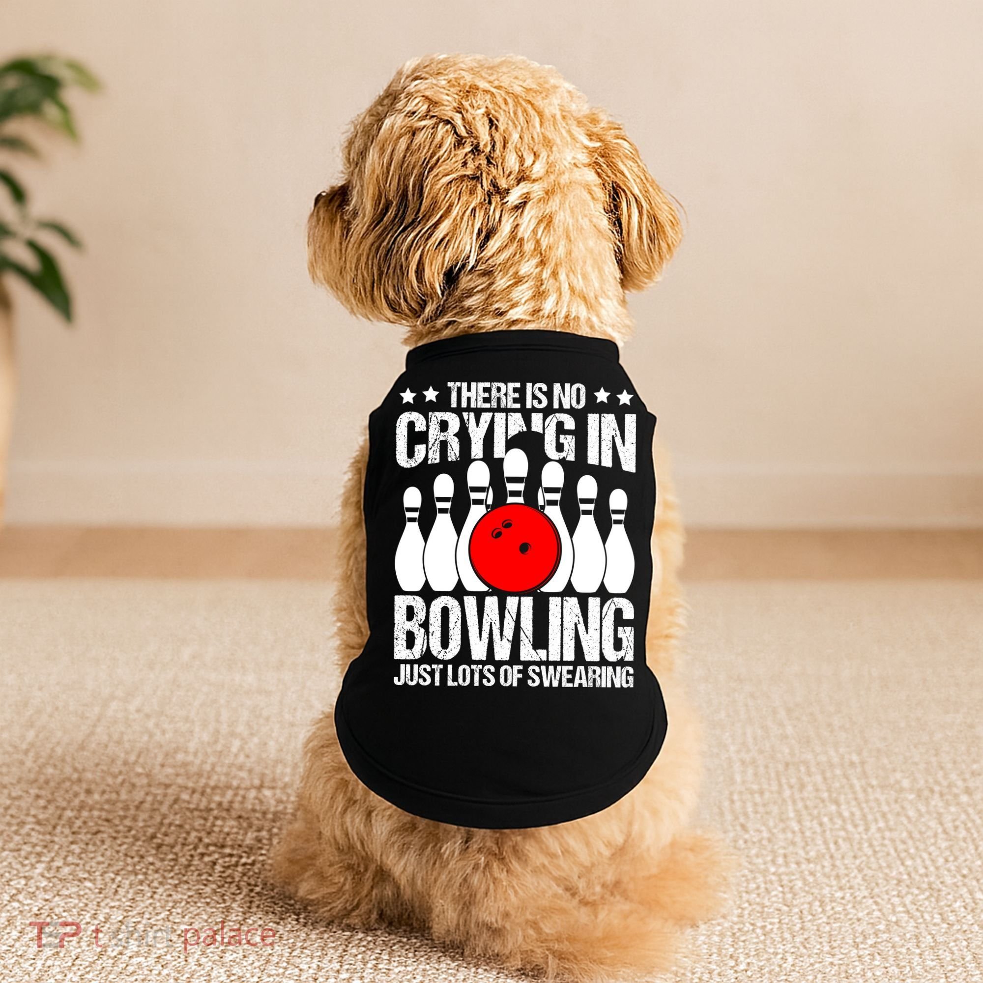 Funny Bowling Doggie Tank