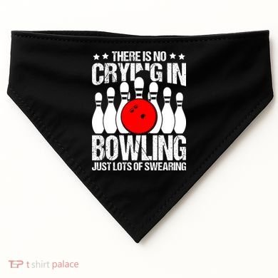 Funny Bowling USA-Made Doggie Bandana
