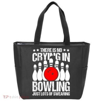 Funny Bowling Tote Bag
