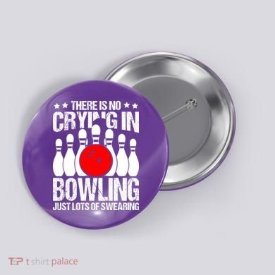 Funny Bowling Button