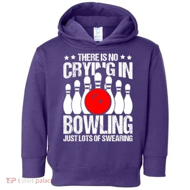 Funny Bowling Toddler Hoodie
