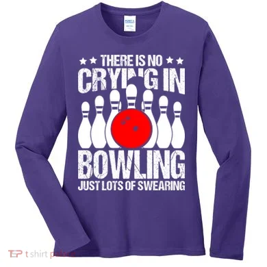 Funny Bowling Women's Long Sleeve Shirt