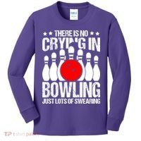 Funny Bowling Kids Long Sleeve Shirt thumb 0
