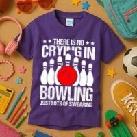 Funny Bowling Kids T-Shirt thumb 3