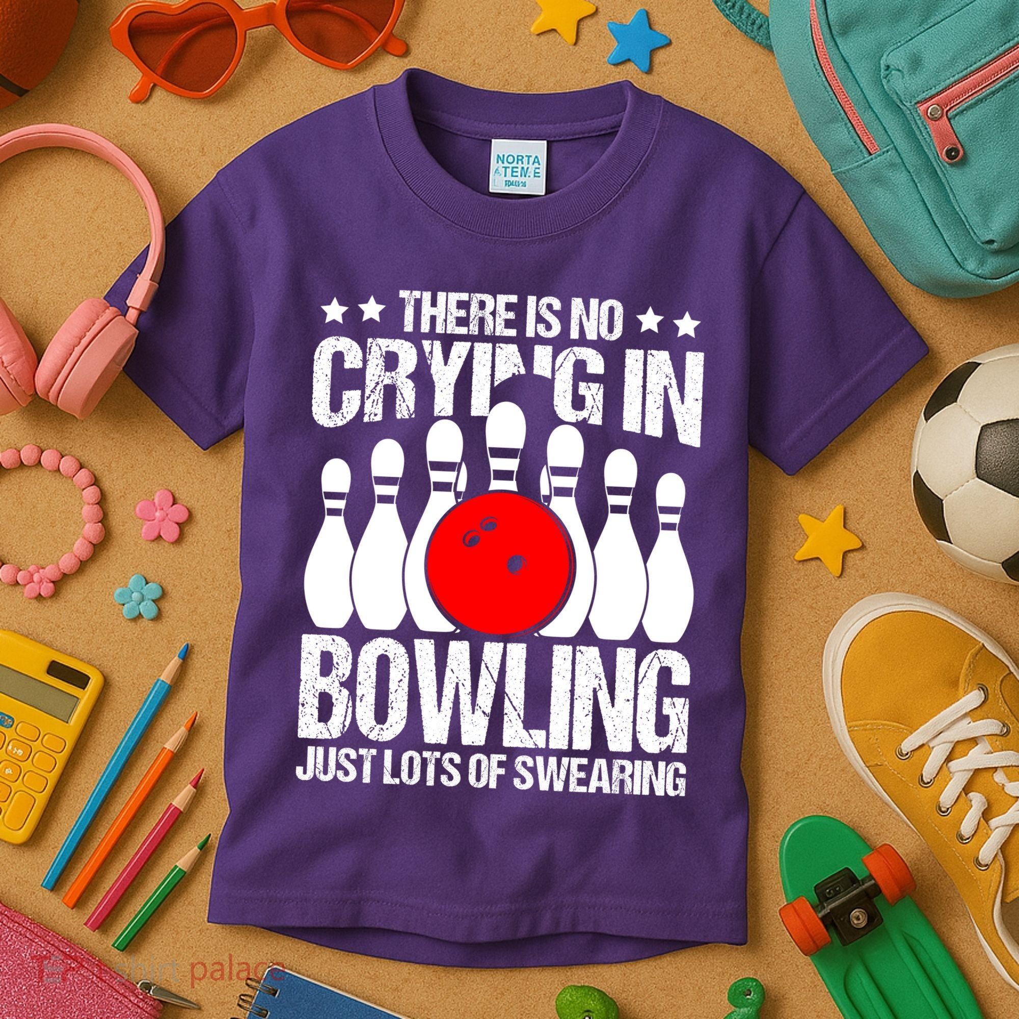 Funny Bowling Kids T-Shirt