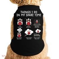 Funny Bowling For Men Doggie Tank thumb 0