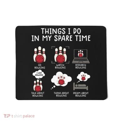 Funny Bowling For Men Mousepad
