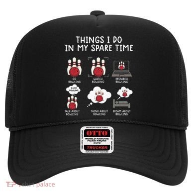 Funny Bowling For Men Hat
