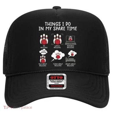 Funny Bowling For Men Hat