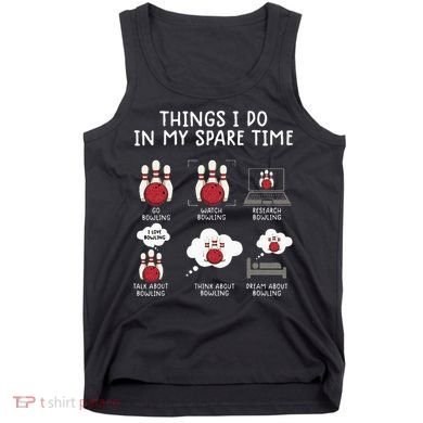 Funny Bowling For Men Tank Top