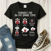 Funny Bowling For Men Women's T-Shirt thumb 3