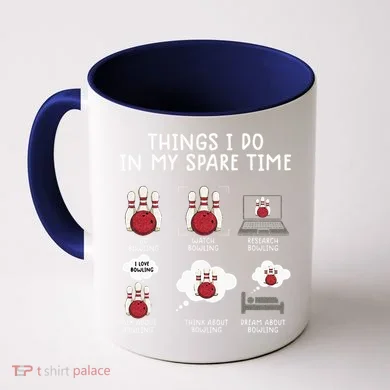 Funny Bowling For Men Coffee Mug