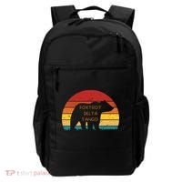 Funny Bear Foxtrot Delta Tango  Backpack thumb 0