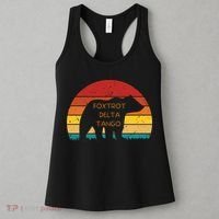 Funny Bear Foxtrot Delta Tango  Women's Tank Top thumb 3