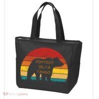 Funny Bear Foxtrot Delta Tango  Tote Bag thumb 3