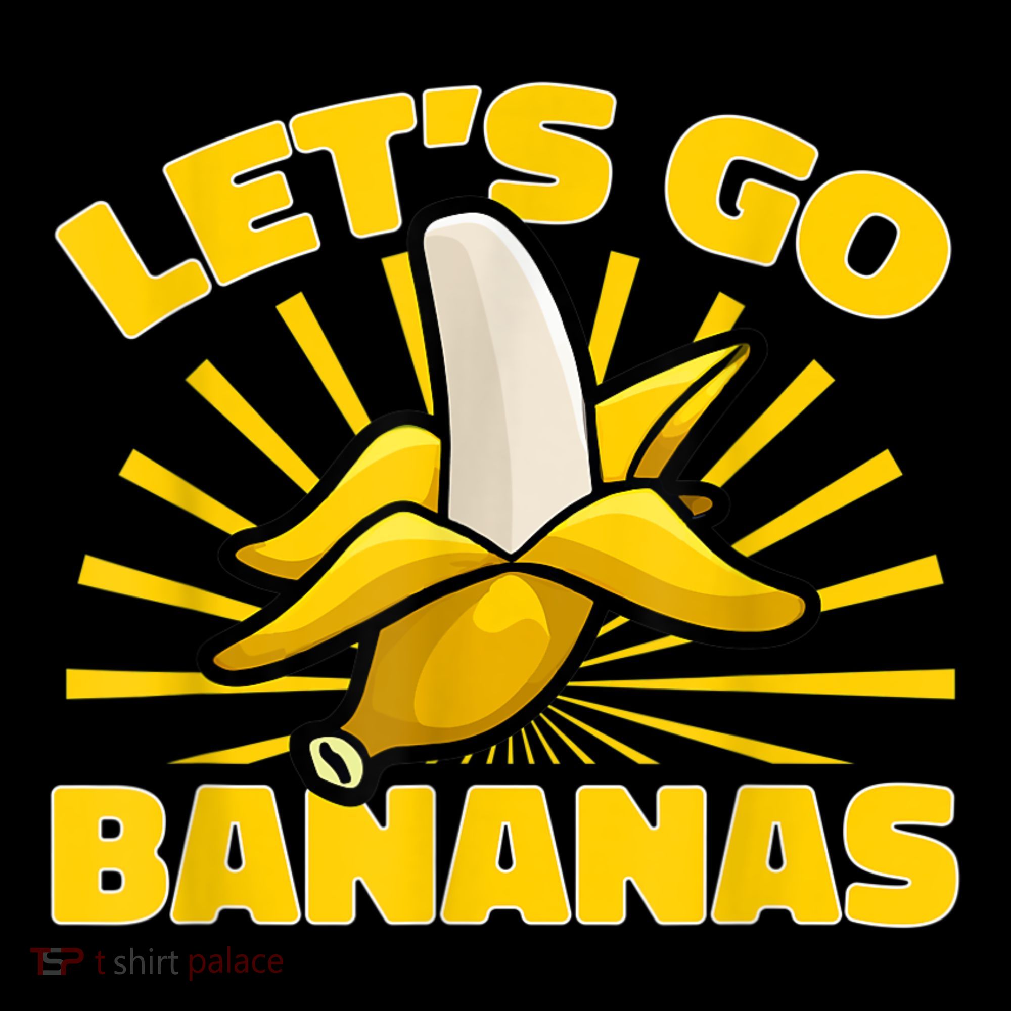 Funny Banana Fruit Lets Go Bananas Sweatshirt