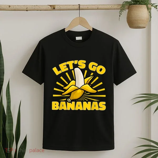 Funny Banana Fruit Lets Go Bananas T-Shirt