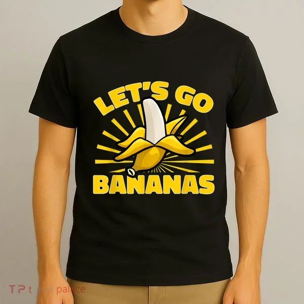 Funny Banana Fruit Lets Go Bananas T-Shirt