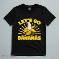 Funny Banana Fruit Lets Go Bananas T-Shirt thumb 5