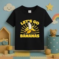 Funny Banana Fruit Lets Go Bananas Toddler T-Shirt thumb 3