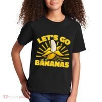 Funny Banana Fruit Lets Go Bananas Kids T-Shirt thumb 2