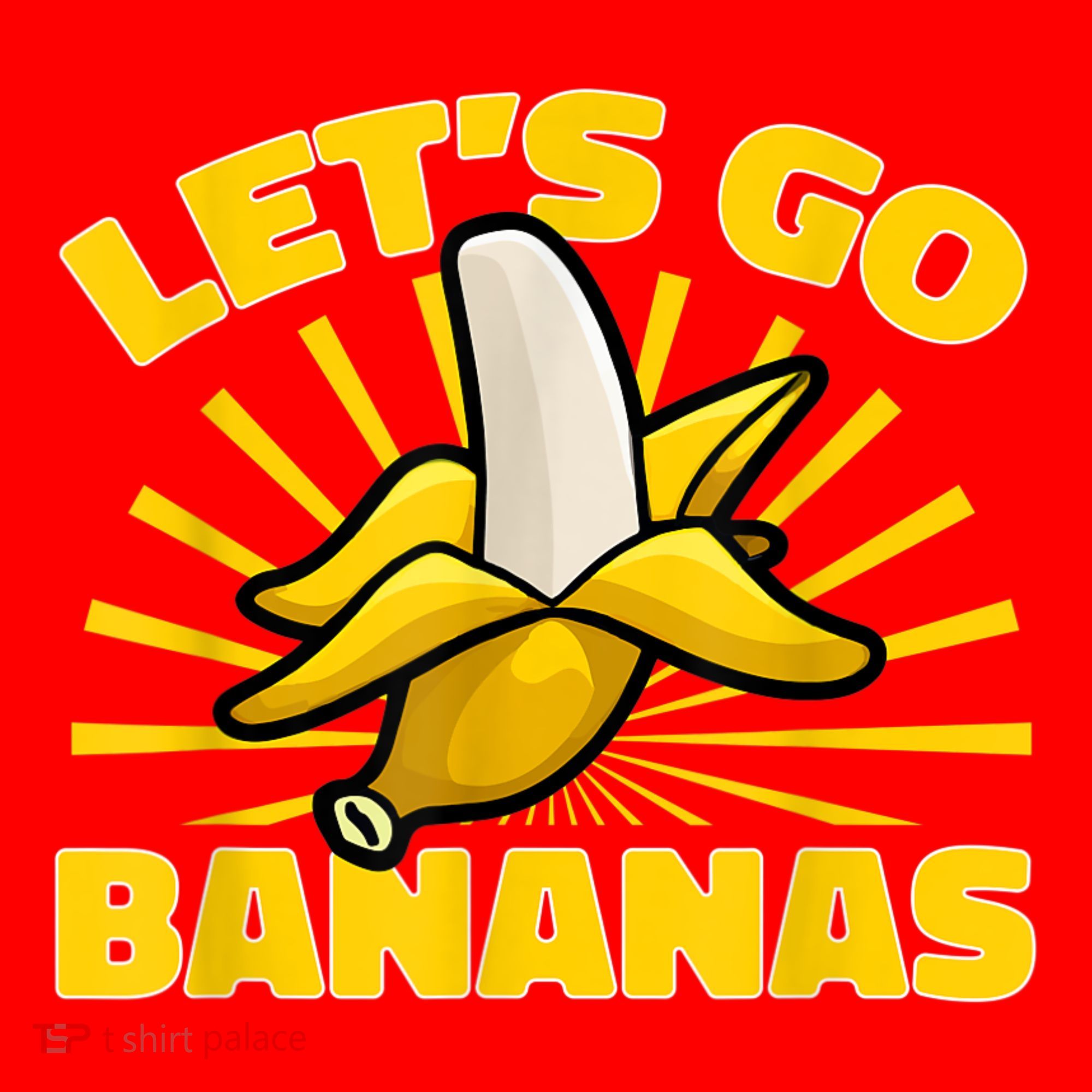 Funny Banana Fruit Lets Go Bananas Santa Hat