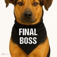 Final Boss USA-Made Doggie Bandana thumb 1
