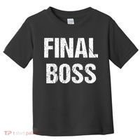 Final Boss Toddler T-Shirt thumb 0
