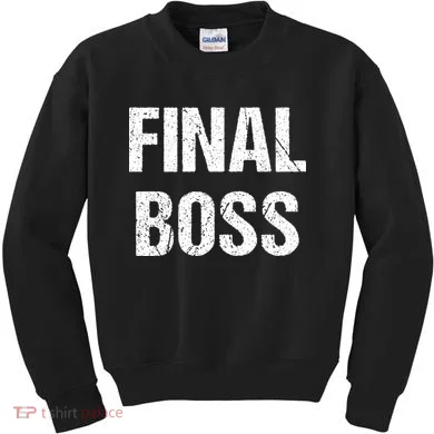 Final Boss Kids Sweatshirt