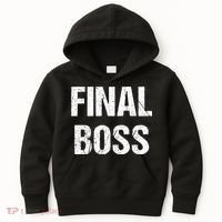 Final Boss Kids Hoodie thumb 0