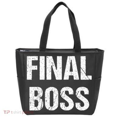 Final Boss Tote Bag