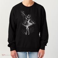 Fading Ballerina Women's Sweatshirt thumb 0