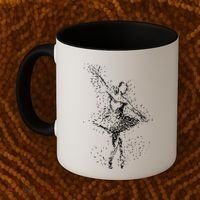 Fading Ballerina Coffee Mug thumb 2