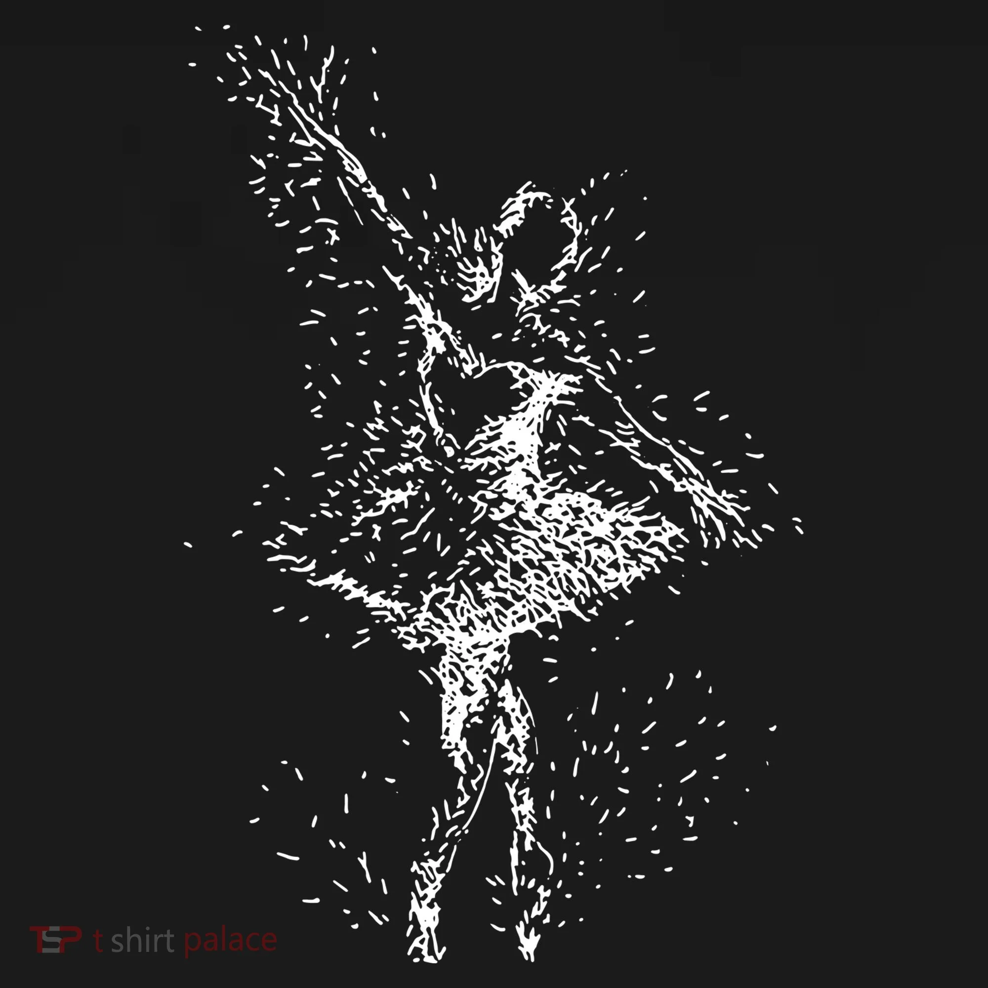 Fading Ballerina Women's Hoodie